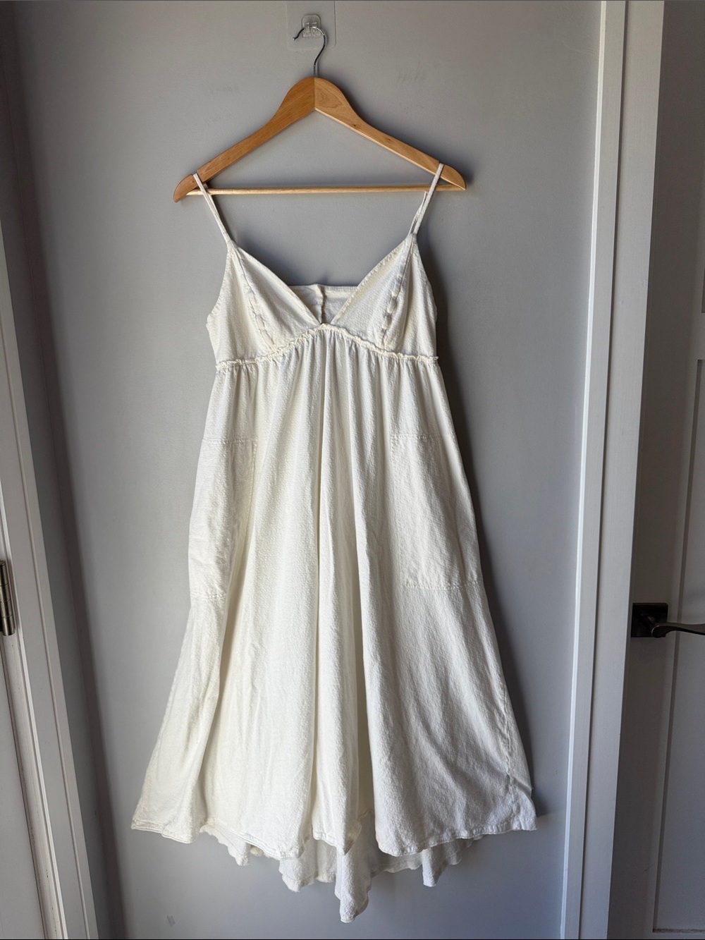 Free People Beach Boho Handkerchief Midi Dress